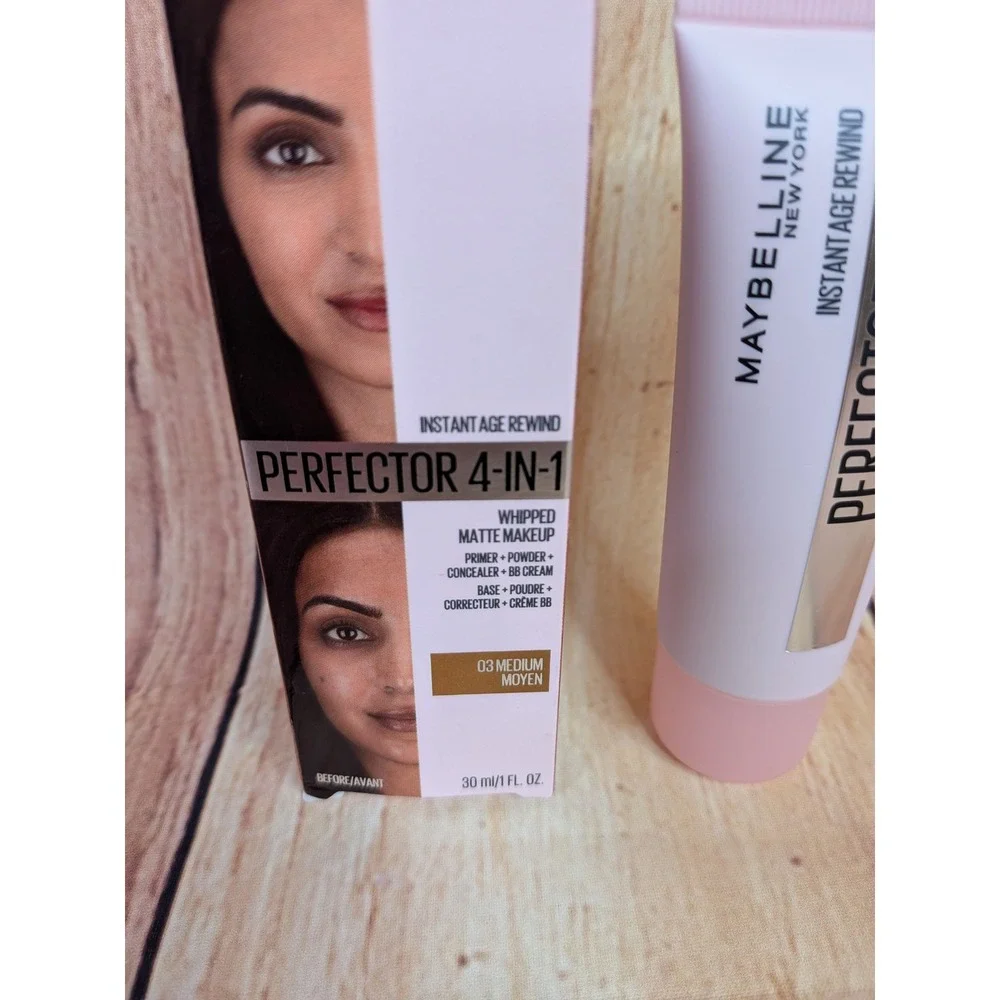 Maybelline Instant Age Rewind Perfector 4-In-1 Whipped Matte Makeup 03 Medium